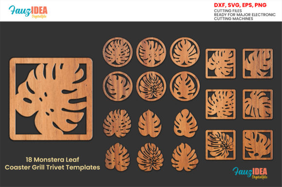 18 Monstera Leaf Svg Templates for Modern Design