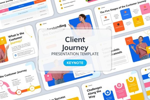 Client Journey - Keynote Templates: Your Visual Storytelling Blueprint