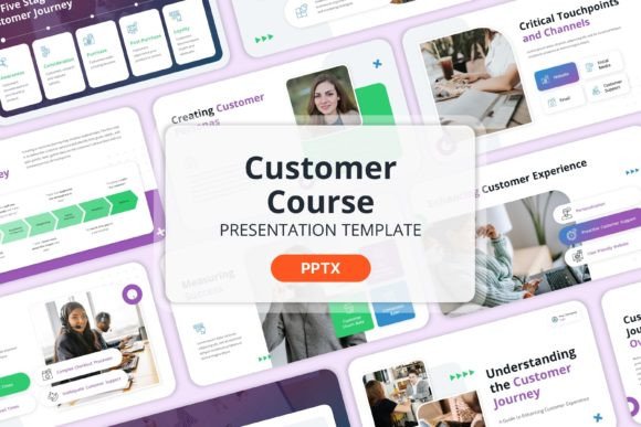 Elevate Your Brand with Customer Course PowerPoint Templates