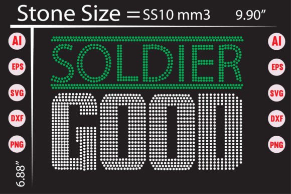 Good Soldier Rhinestone Templates: A Guide for Creators