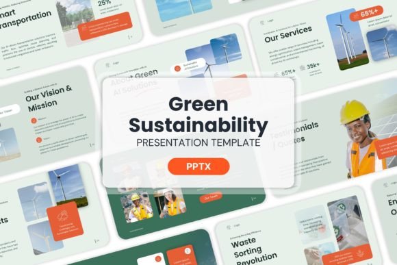 Green Sustainability - PPT Templates: Your Blueprint for Impactful Presentations