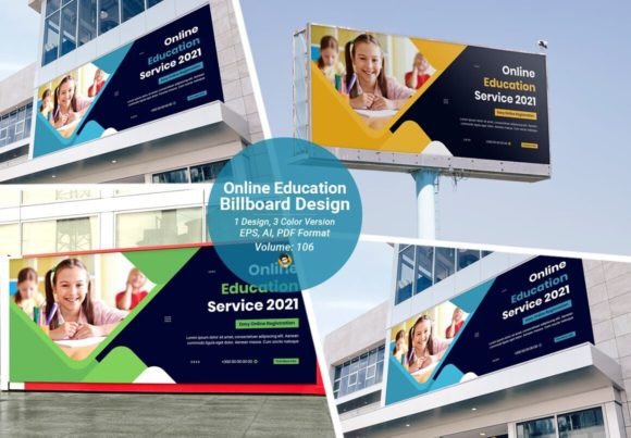 Kids School Billboard Templates: A Designer's Asset for Education