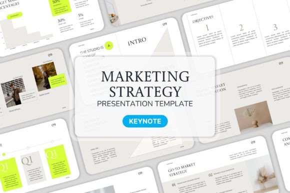 Marketing Strategy - Keynote Templates: Design That Delivers