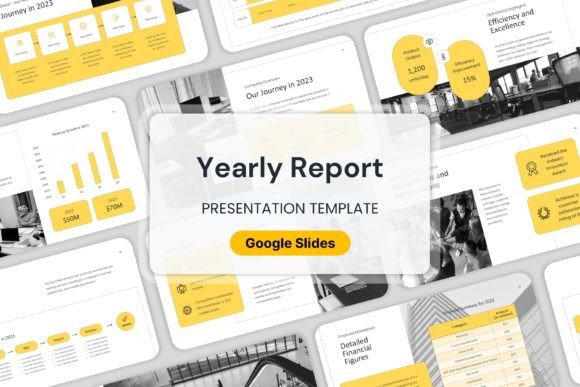 Master Your Annual Narrative with Yearly Report Google Slides Templates