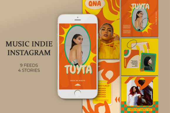 Master Your Music Indie Instagram Templates