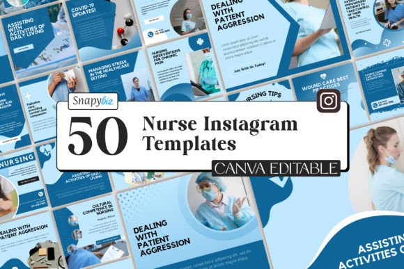 Nurse Instagram Canva Post Templates: Your Digital Toolkit