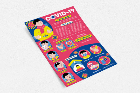 Professional Covid-19 Pandemic Flyer Print Templates