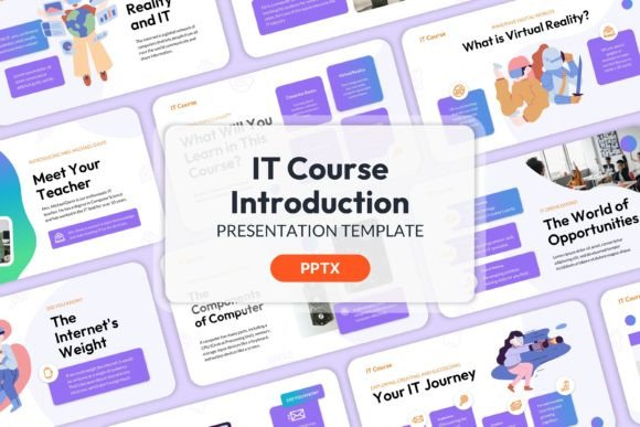 Professional Creative Presentation Design with IT Course Introduction