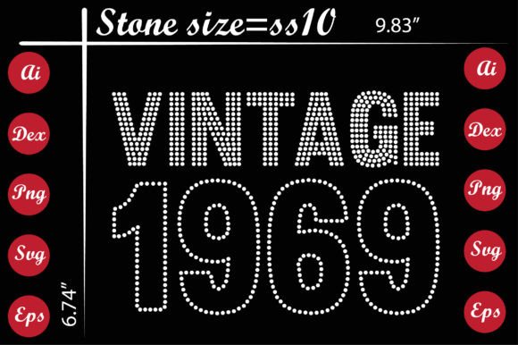 Unlock Creative Potential with Vintage Rhinestone Templates Design