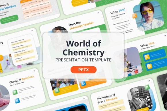 World of Chemistry PPT Templates for Modern Business